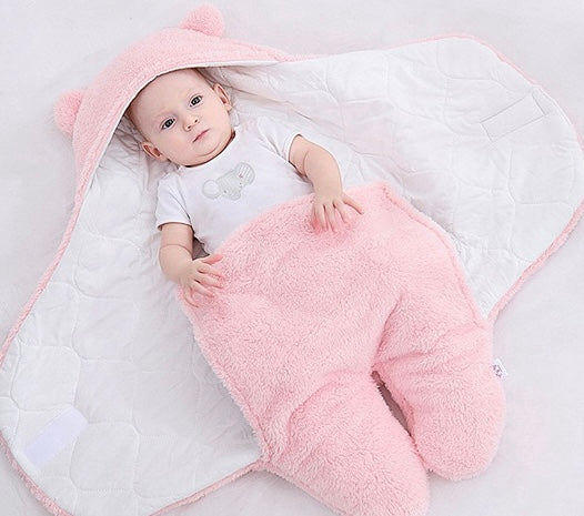 Newborn sleeping bag – Warm baby blanket for fall and winter