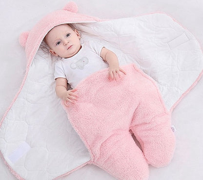 Newborn sleeping bag – Warm baby blanket for fall and winter