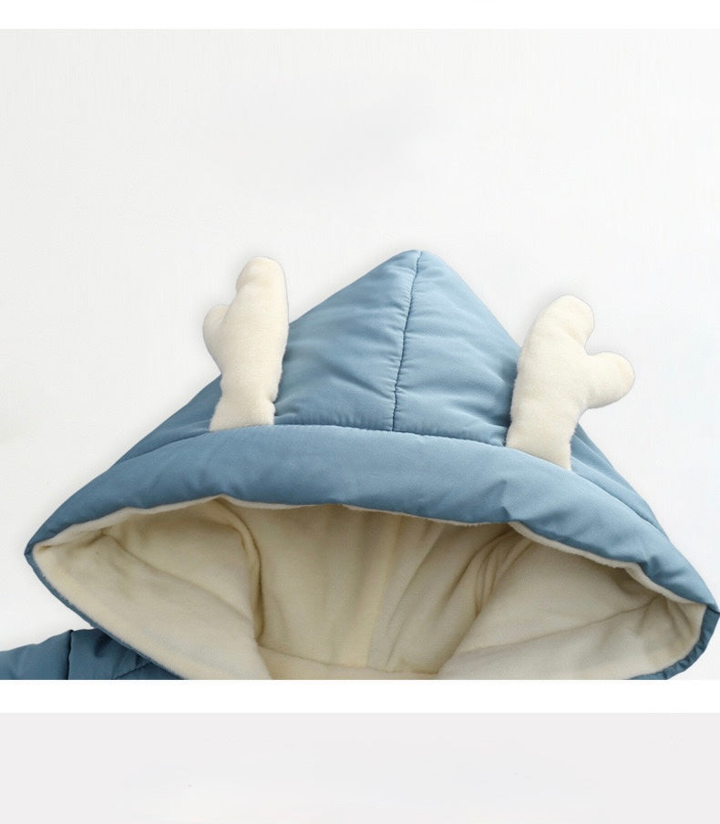 Baby Winter-Strampler – Kuscheliger Overall für Jungen & Mädchen