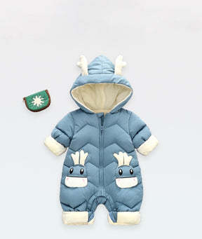 Baby Winter-Strampler – Kuscheliger Overall für Jungen & Mädchen