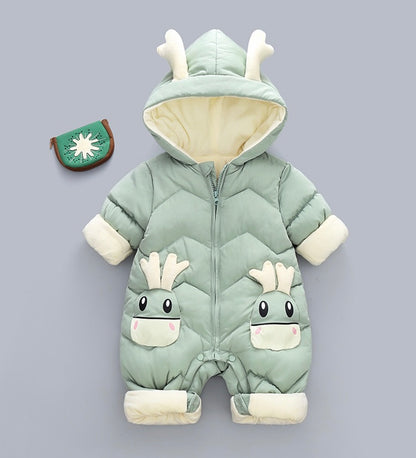Baby winter romper – cozy jumpsuit for boys and girls