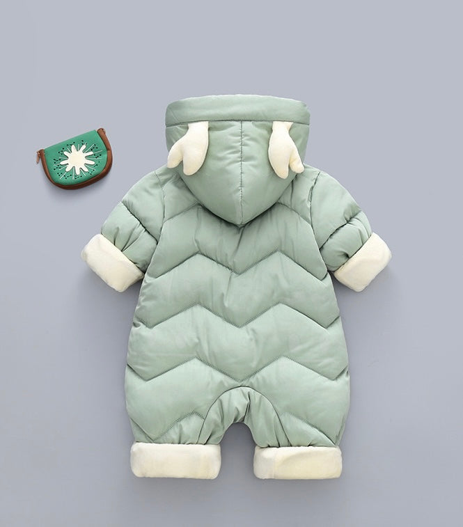Baby winter romper – cozy jumpsuit for boys and girls