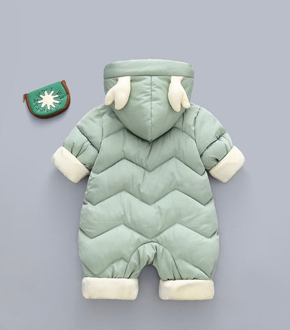 Baby winter romper – cozy jumpsuit for boys and girls