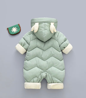 Baby Winter-Strampler – Kuscheliger Overall für Jungen & Mädchen
